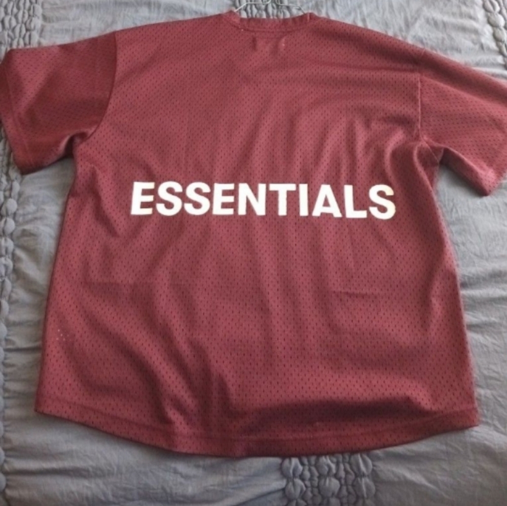 Essentials Fear Of God Mesh Shirt Size Medium In Men